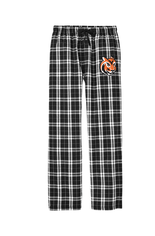 Mens Tiger Flannel Plaid Pant
