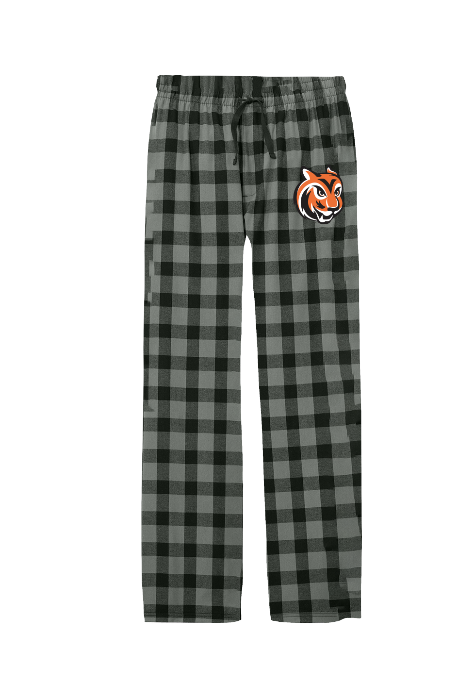 Mens Tiger Flannel Plaid Pant